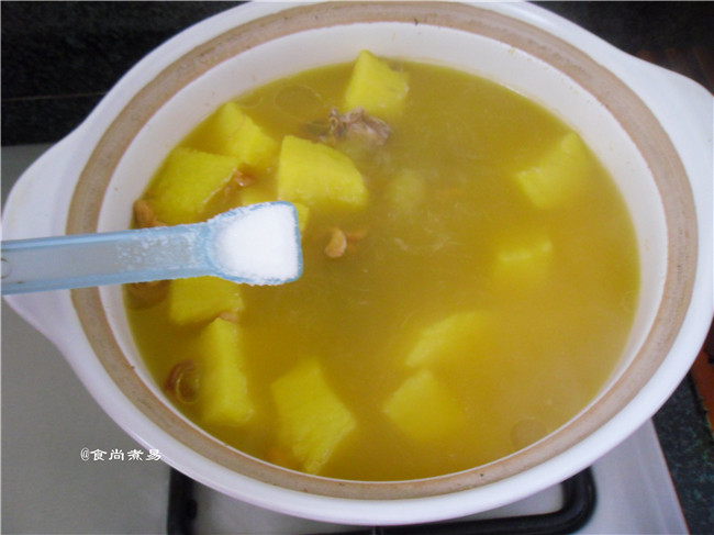淮山排骨金汤步骤7