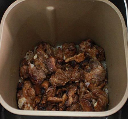 香菇锅仔饭步骤7