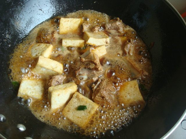 排骨炖豆腐步骤7