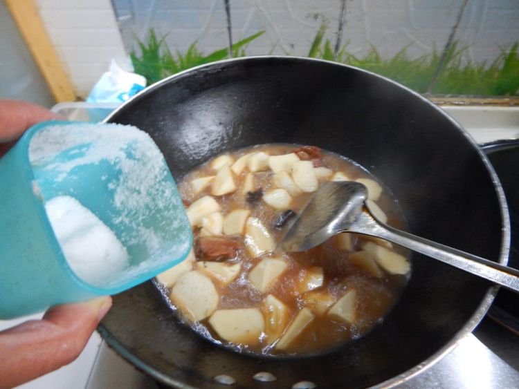 茭白烧排骨步骤14
