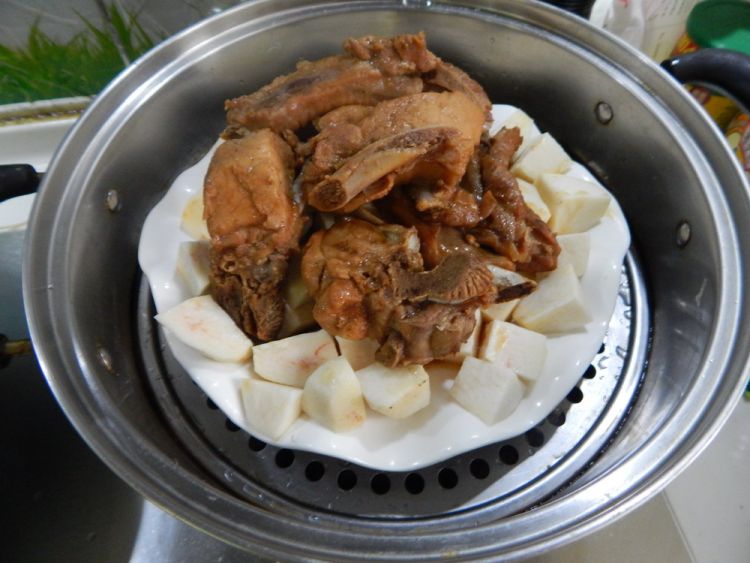 芋头蒸排骨#新鲜从这步骤16