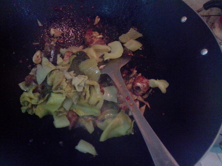 酸菜炖排骨#新鲜从这步骤8