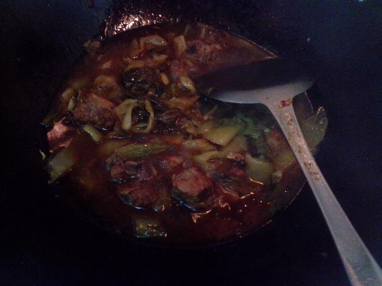 酸菜炖排骨#新鲜从这步骤12