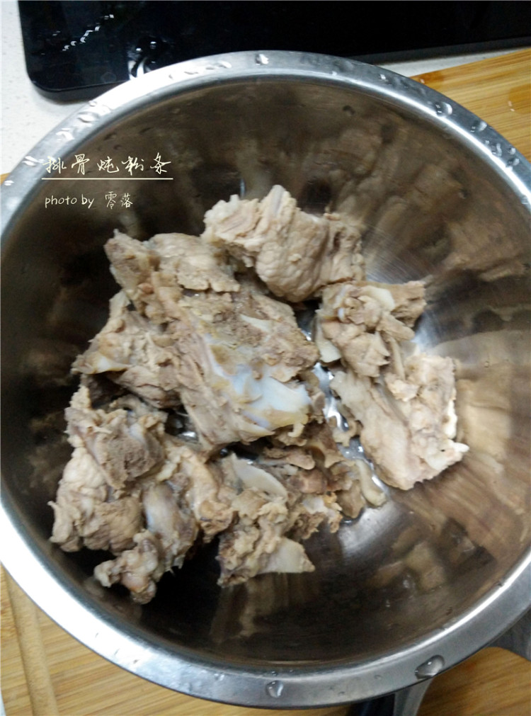 排骨炖粉条#新鲜从这步骤4