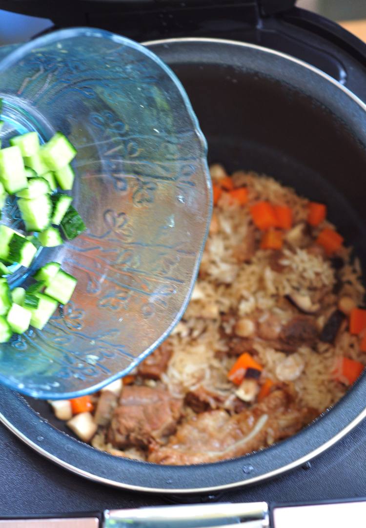 香菇排骨饭#新鲜从这步骤8