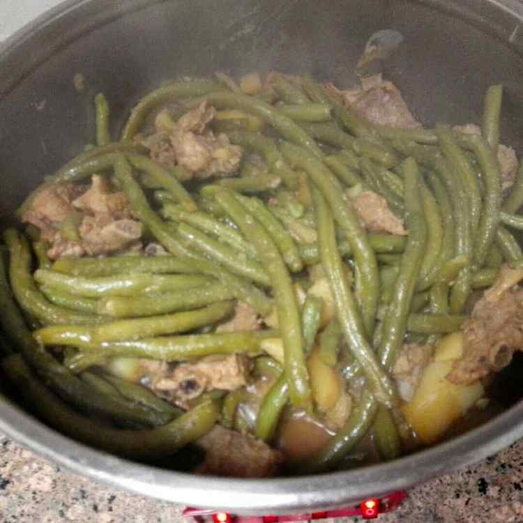 排骨炖芸豆步骤8