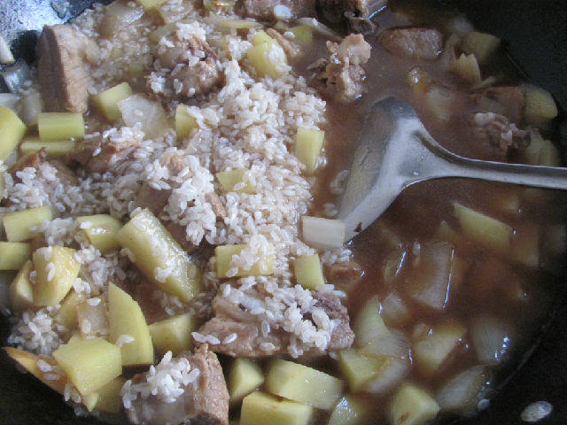 土豆排骨米饭步骤7