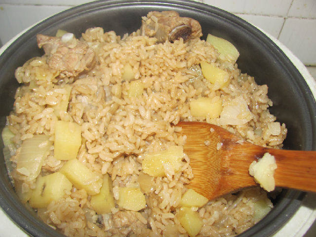 土豆排骨米饭步骤9