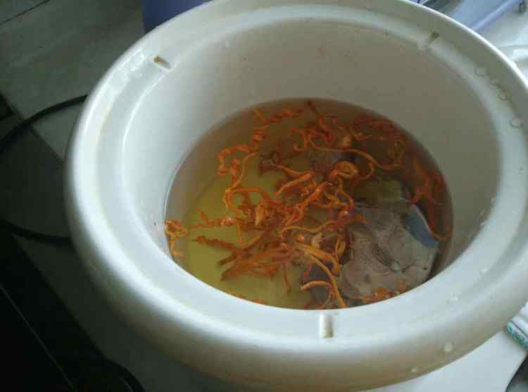 虫草花排骨莲藕汤步骤4