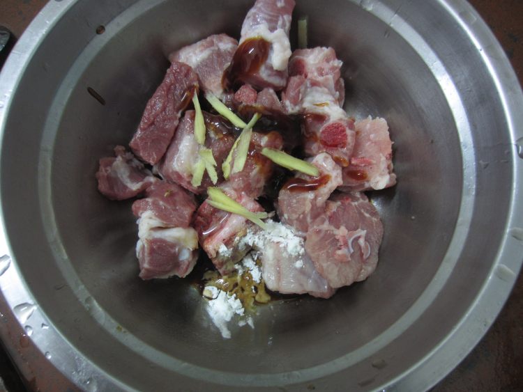 荷香蒸排骨步骤4