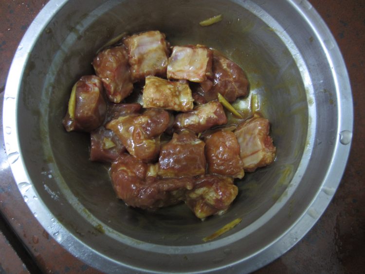 荷香蒸排骨步骤5