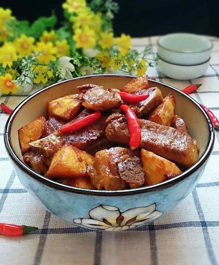 山药烧排骨步骤10
