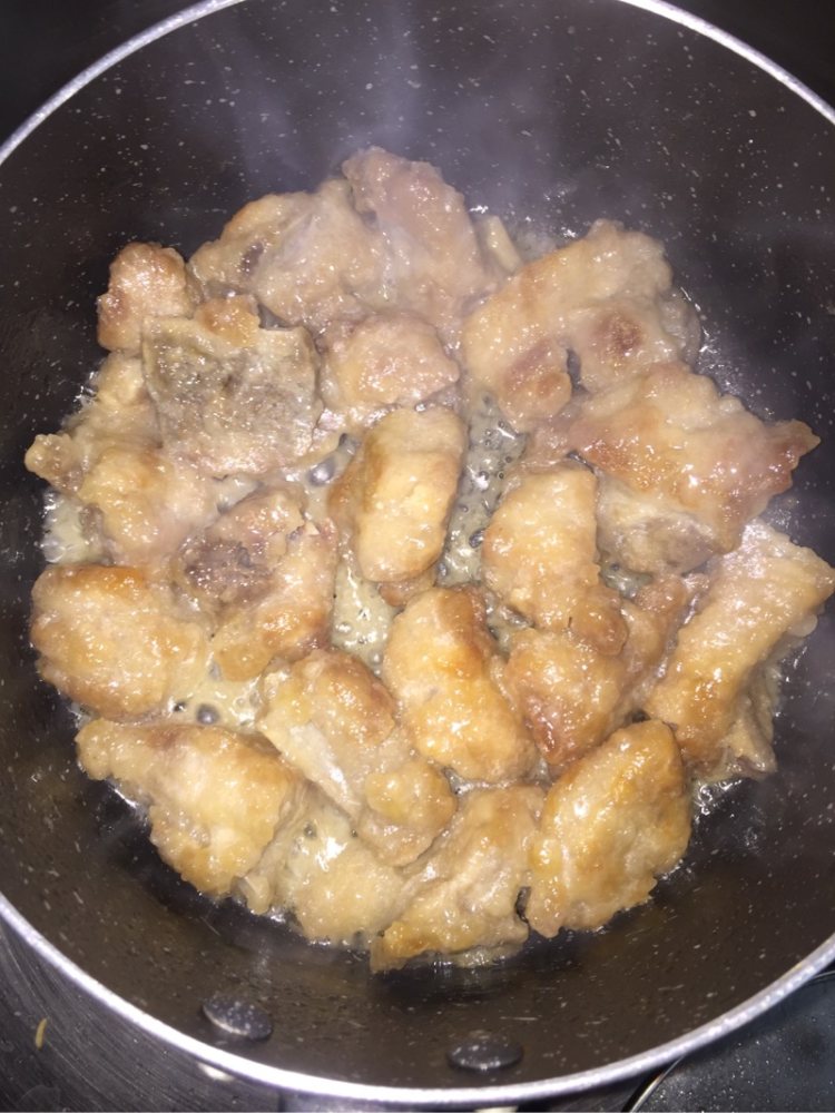 焦糖醋排骨步骤6