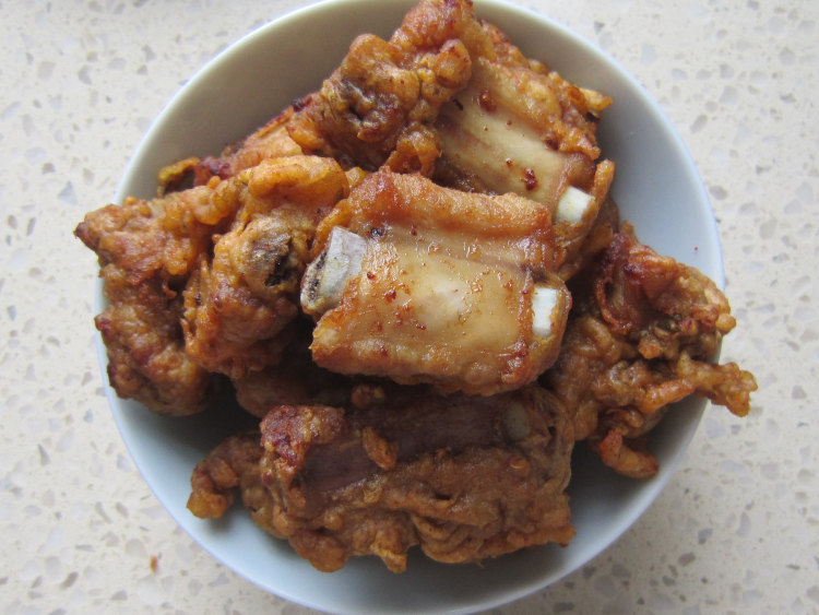 酥炸排骨步骤12