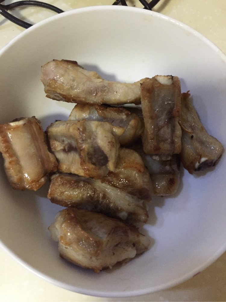 胡萝卜板栗排骨步骤7