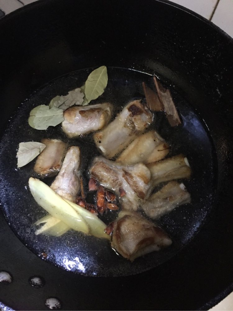 胡萝卜板栗排骨步骤9