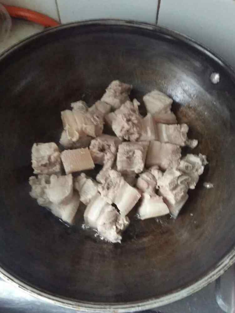 山药豆腐果烧排骨肉步骤8