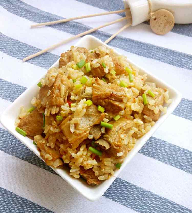 芝香辣味排骨饭步骤13