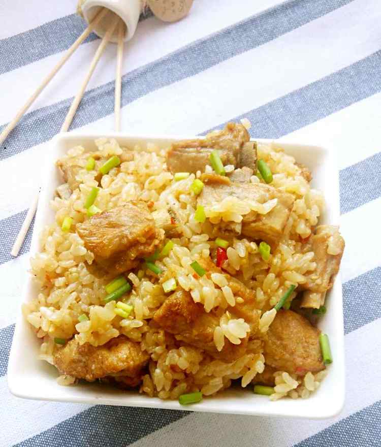 芝香辣味排骨饭步骤12