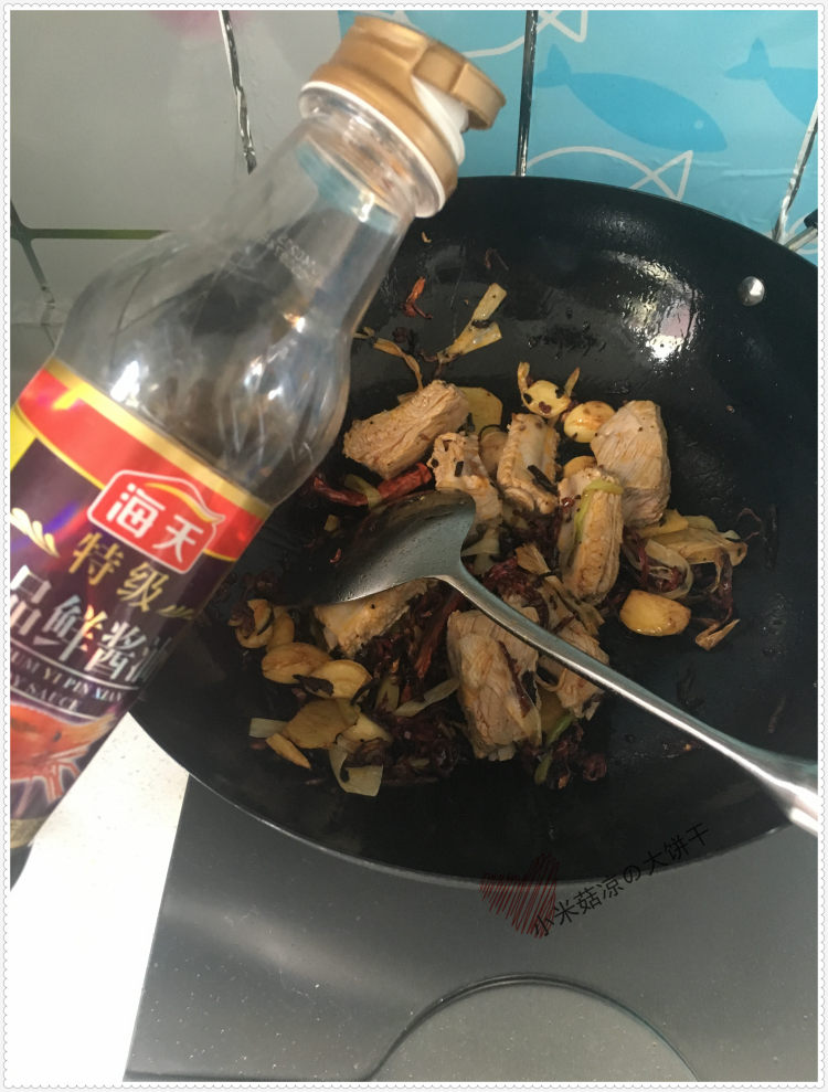 香辣土豆炖排骨步骤8