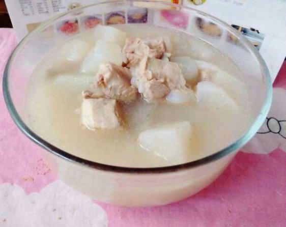 萝卜山药排骨汤步骤8