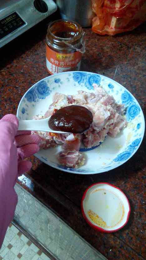 番薯粉蒸排骨步骤6