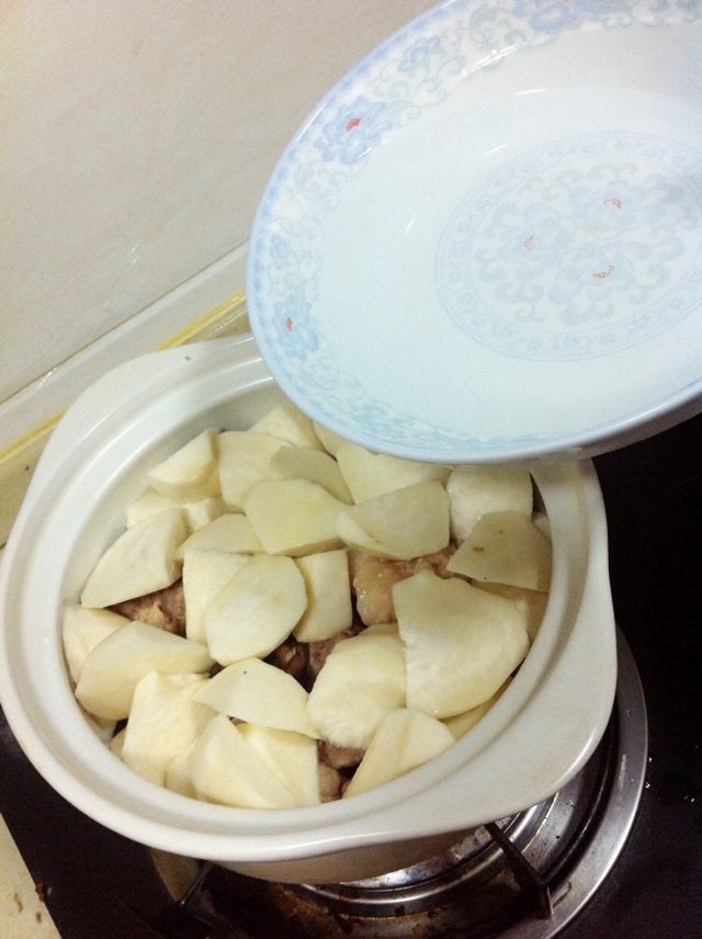 盘菜炖排骨步骤5