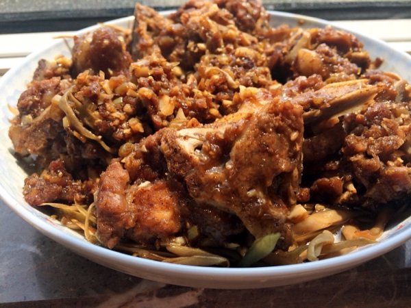 干豆角蒸排骨步骤11