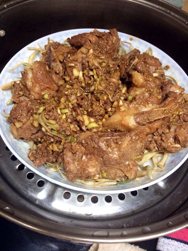 干豆角蒸排骨步骤10