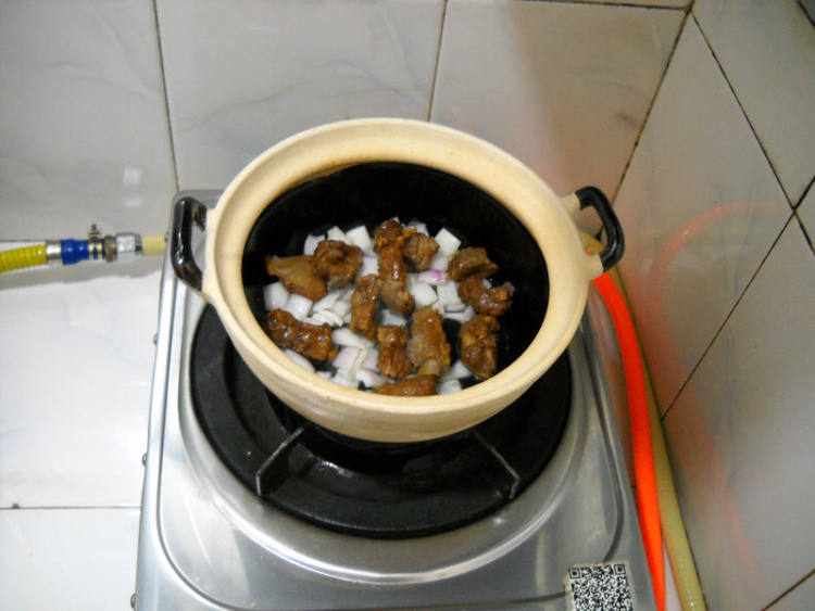 砂锅排骨饭步骤7