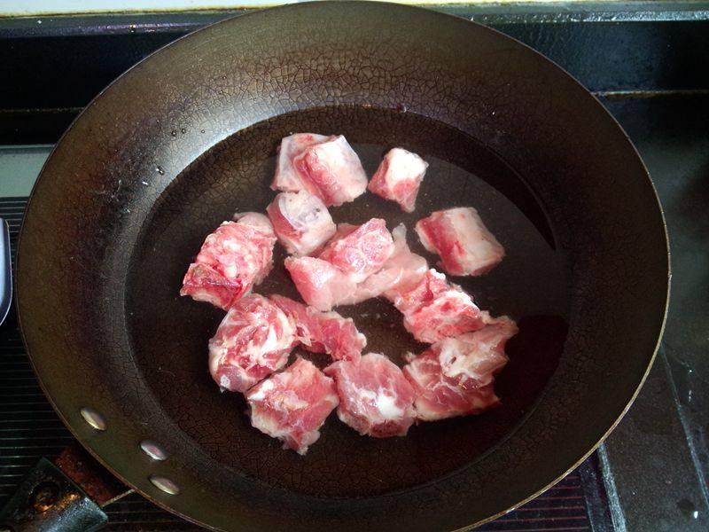 杏鲍菇炖排骨步骤3