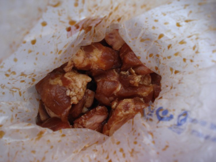 粽香糯米蒸排骨步骤2
