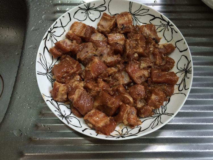 柱候酱蒸排骨步骤6