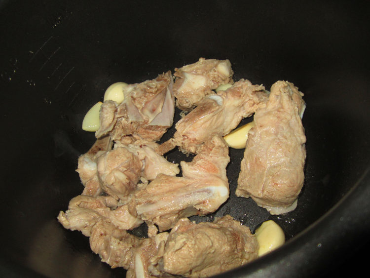 四季豆炖排骨步骤4