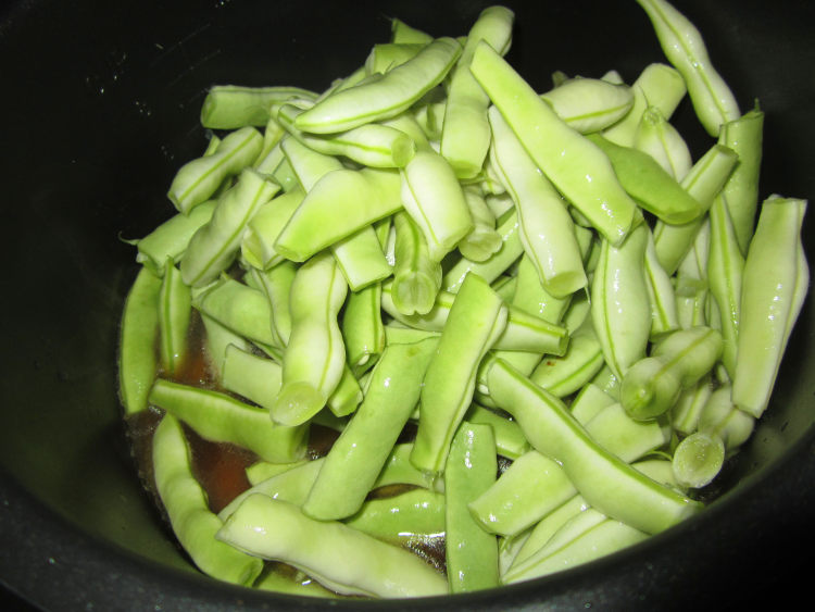 四季豆炖排骨步骤7