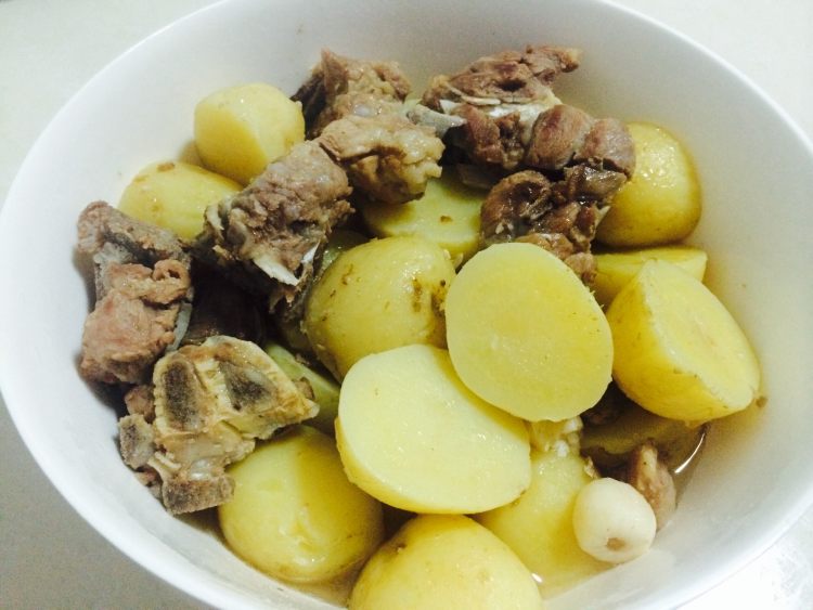 白味土豆炖排骨步骤10