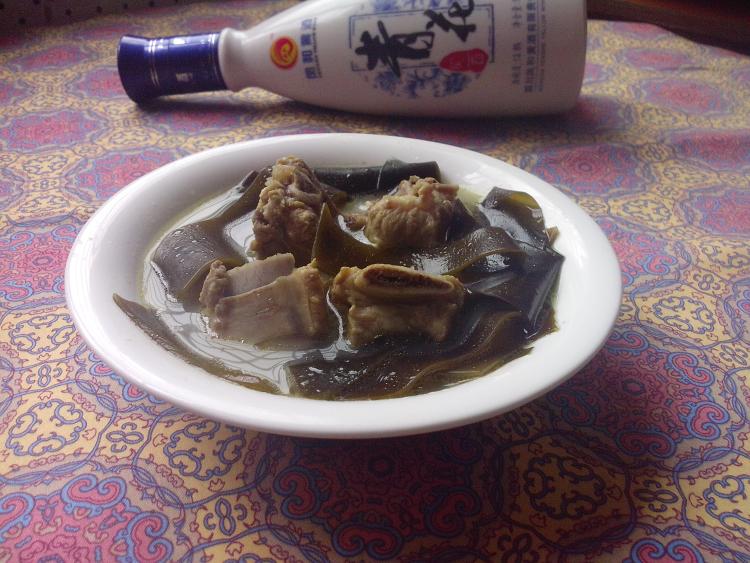 排骨煲海带步骤17