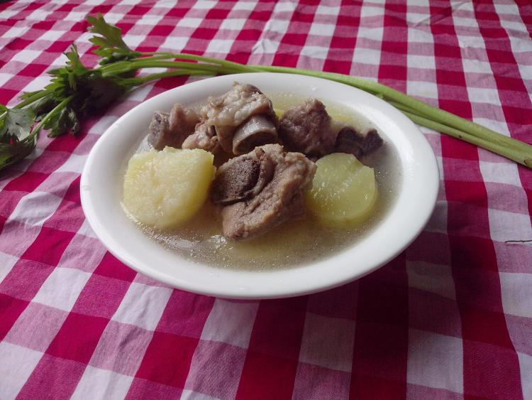 排骨煲土豆步骤14