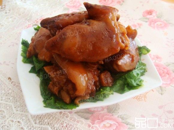 腐乳烧猪蹄