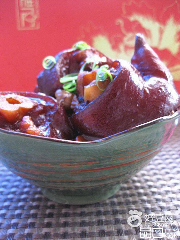 菜豆焖猪蹄