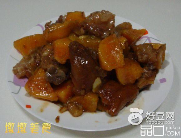 猪蹄炖地瓜