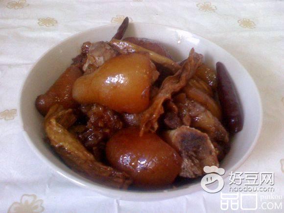 腐竹焖猪蹄