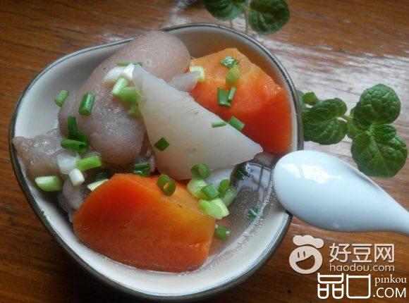 猪蹄萝卜煲