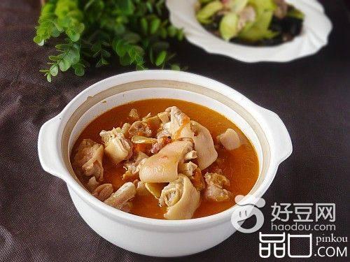 番茄啤酒炖猪蹄
