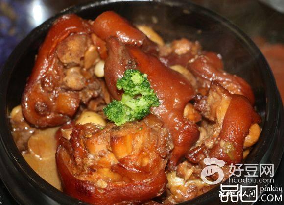 菱角烧猪蹄