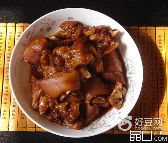 酱焖脱骨猪蹄