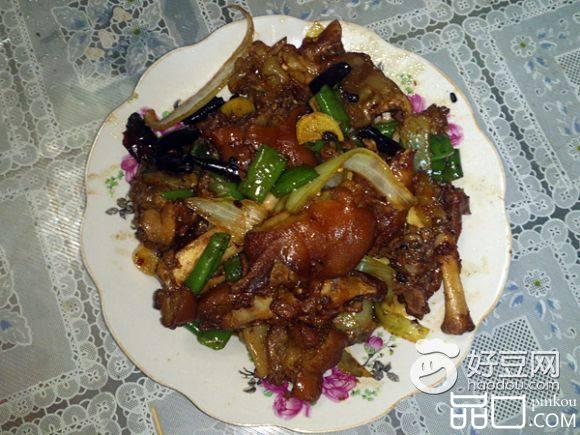 杭椒炒猪手