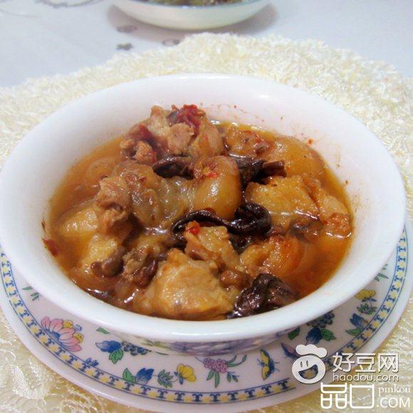 咸豆豉蒸猪蹄