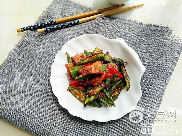 香辣煸秋葵