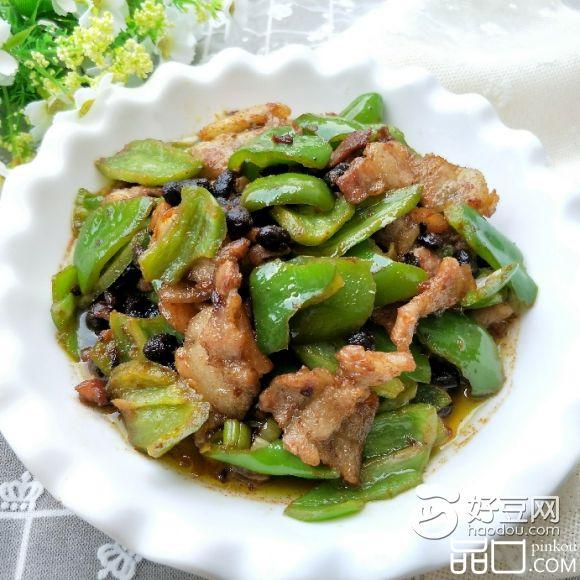豆豉辣椒炒肉